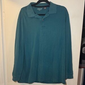 St. John's Bay Men's Teal Polo Shirt